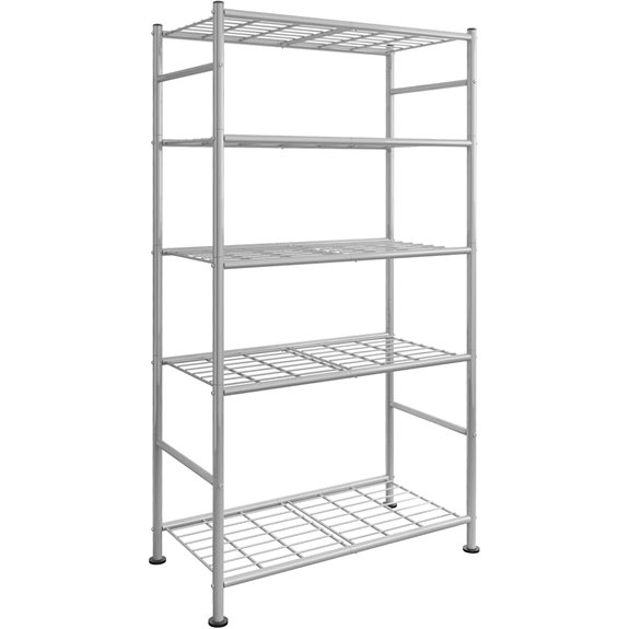 5-Tier Heavy Duty Metal Storage Shelves