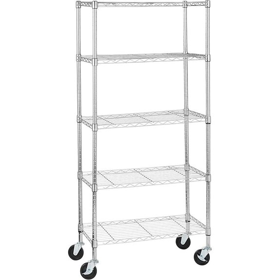 Amazon Basics Adjustable Heavy Duty Storage Shelf