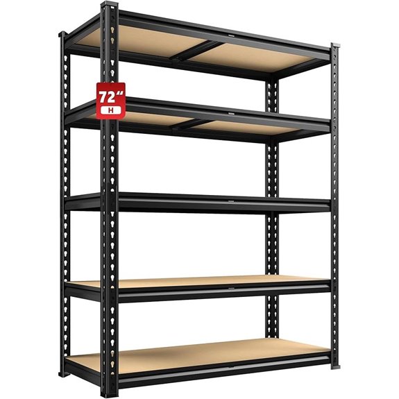 REIBII 2020LBS Heavy Duty Garage Shelving Units