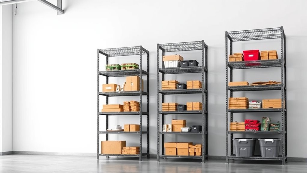 heavy duty shelving considerations