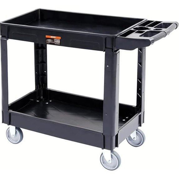 VEVOR Heavy Duty Utility Cart with Swivel Wheels