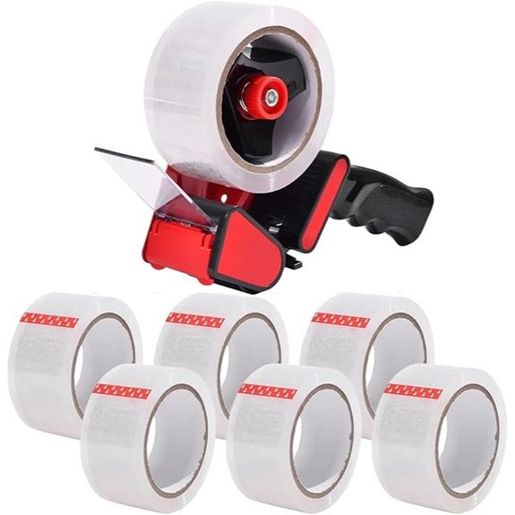 Zuvo Heavy Duty Tape Gun with 6 Clear Tapes