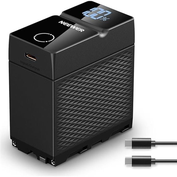 NEEWER 10500mAh NP-F970 Battery with Fast Charging