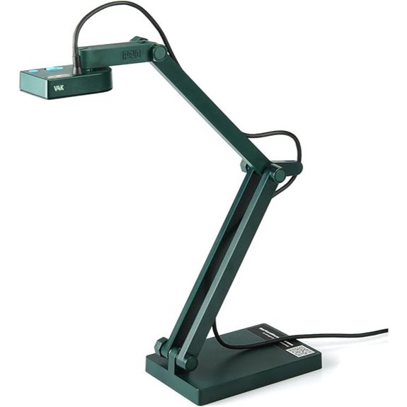 IPEVO V4K 8MP USB Document Camera for Live/Demo