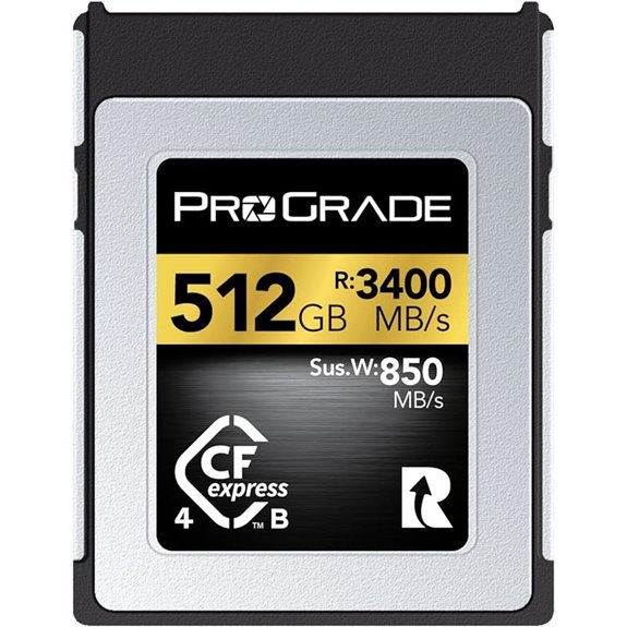 ProGrade CFexpress 4.0 Type B Memory Card 512GB