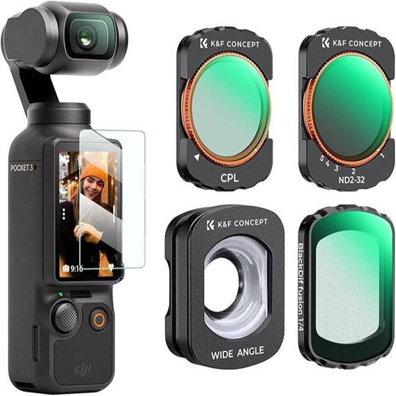 K&F Concept 4-Pack Magnetic Wide Angle Lens Filters