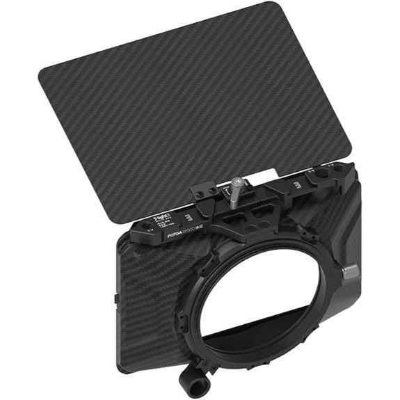 FOTGA Mini Clamp-On Matte Box for DSLR Cameras