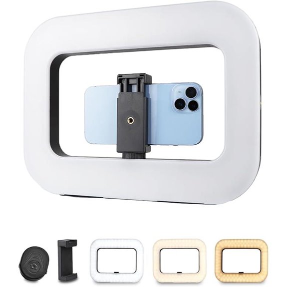 Smartphone Video Rig with Light and Stabilizer