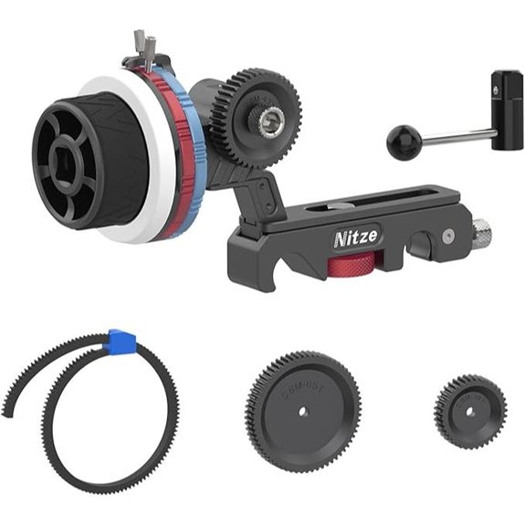 Nitze 15mm Follow Focus Kit with Gears and Accessories