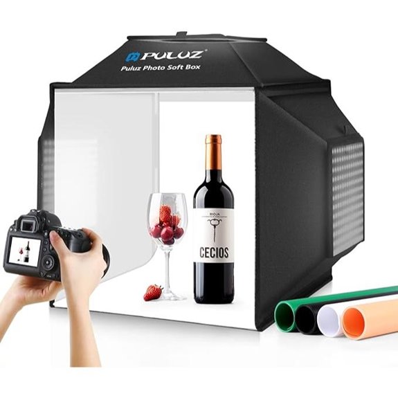 PULUZ 16 Light Box Kit with Backdrops for Photography