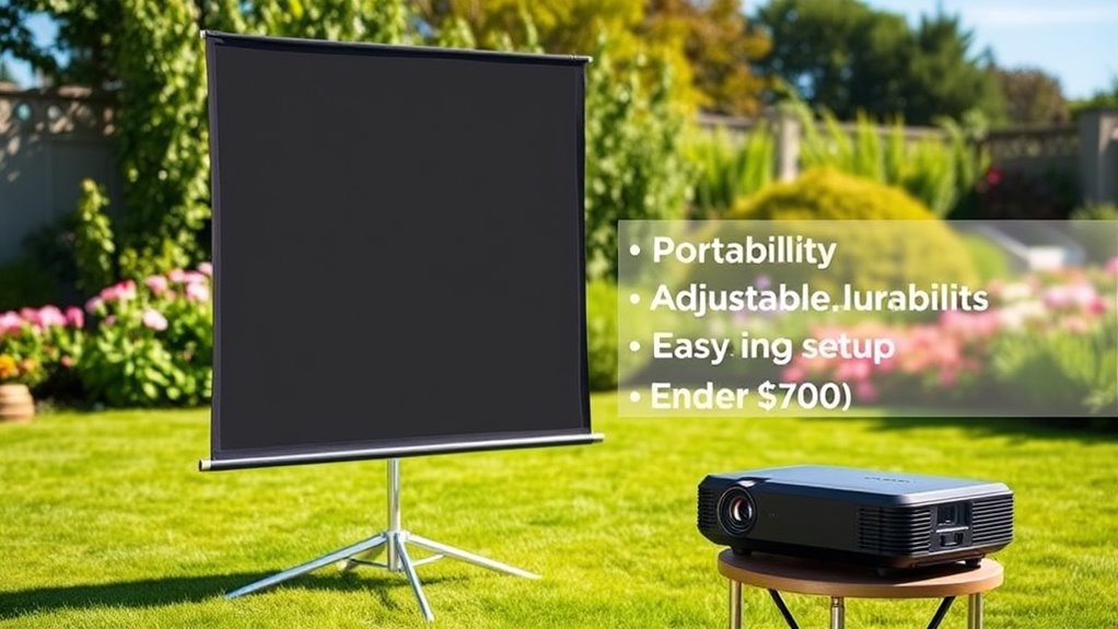 portable durable easy setup