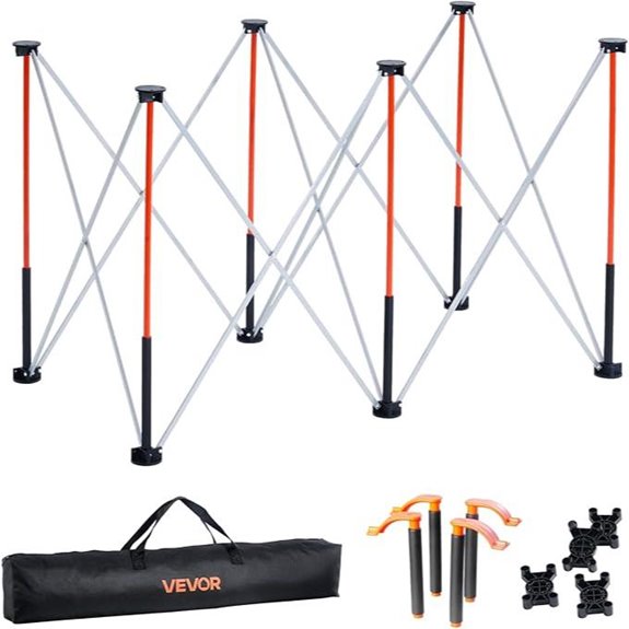 VEVOR Folding Workstand with Storage Bag