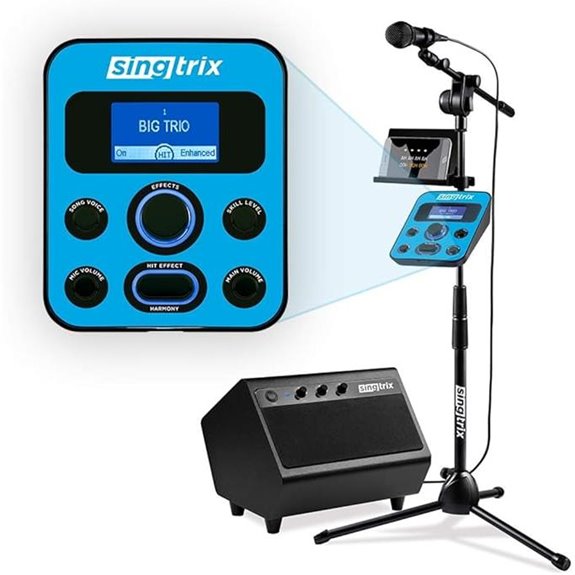 Singtrix Portable Karaoke System with Voice Effects