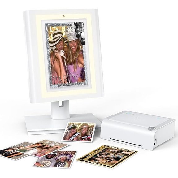 MWE Portable Photo Booth with Printer and Touchscreen