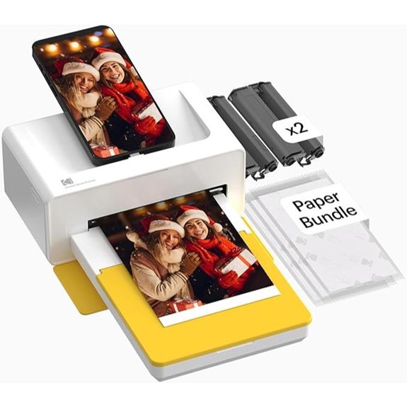 KODAK Dock Plus 4PASS Portable Photo Printer