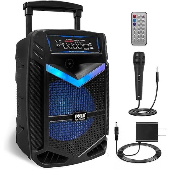 Pyle 1200W Portable Bluetooth PA Speaker System