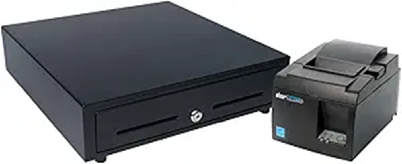 Star Micronics TSP143IIIU Receipt Printer & Cash Drawer Bundle