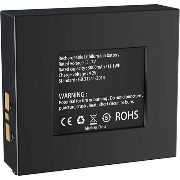 Saneen Rechargeable Lithium Battery for 4K/8K Cameras