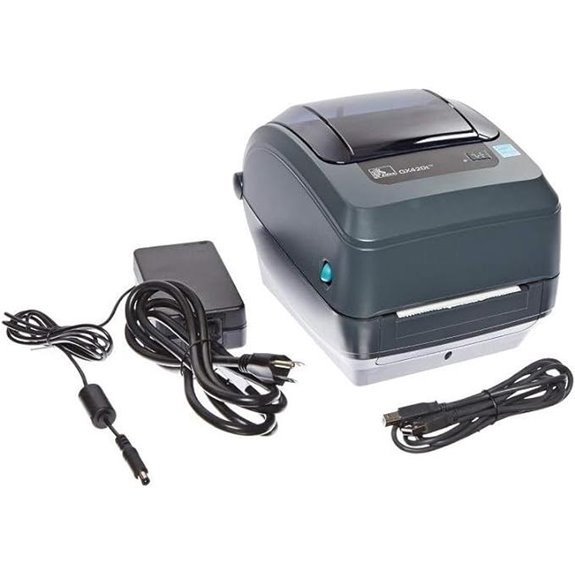 Zebra GX420t Thermal Desktop Printer (Renewed)