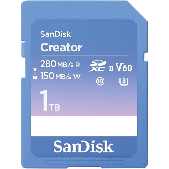 SanDisk 1TB UHS-II SD Card with Adobe Cloud