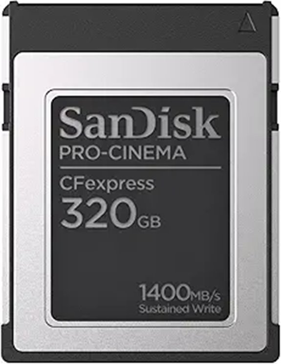 SanDisk 320GB PRO-Cinema CFexpress Type B Card
