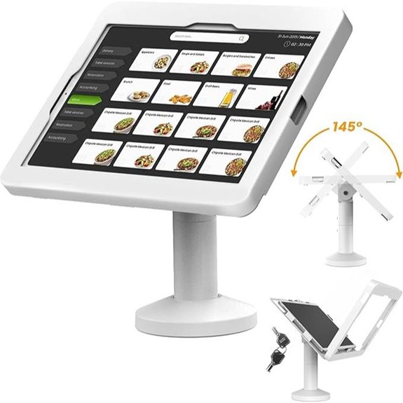 Secure Tablet Kiosk Stand for iPad 10.9 to Air 11