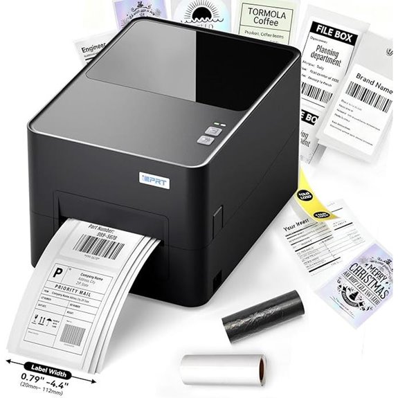 Thermal Label Printer for Shipping Barcode & Receipts