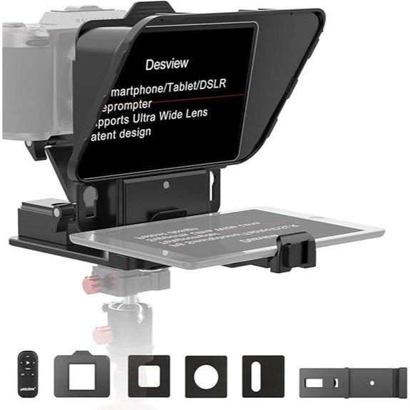 Desview P8 Universal Teleprompter for Smartphones