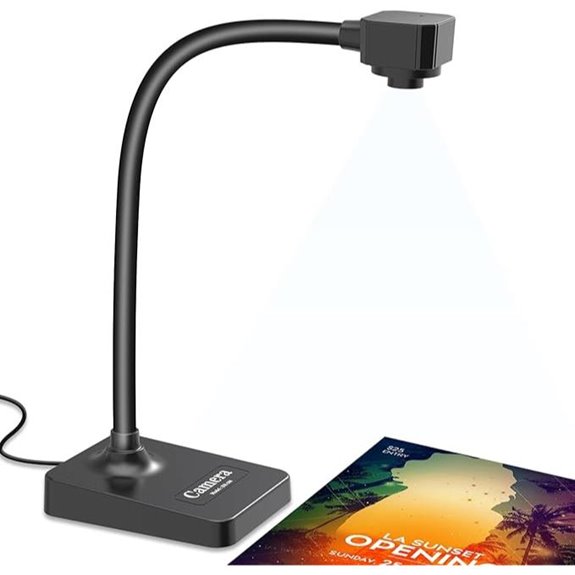 USB Document Camera for Teachers with Microphone