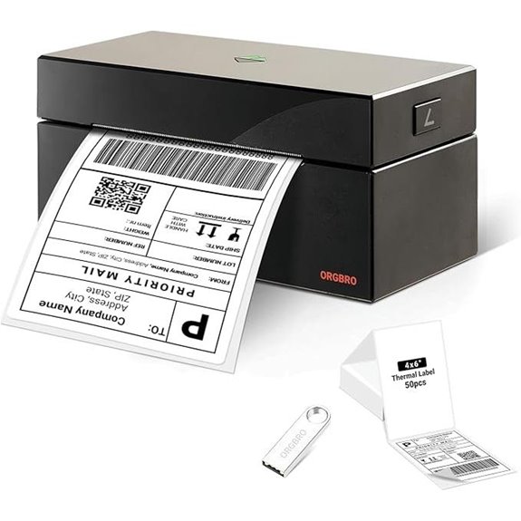 ORGBRO Z1 Thermal Shipping Label Printer