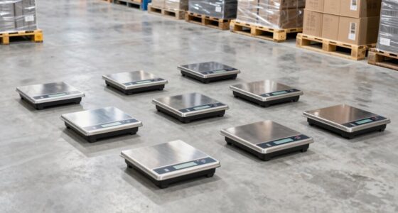 top warehouse floor scales