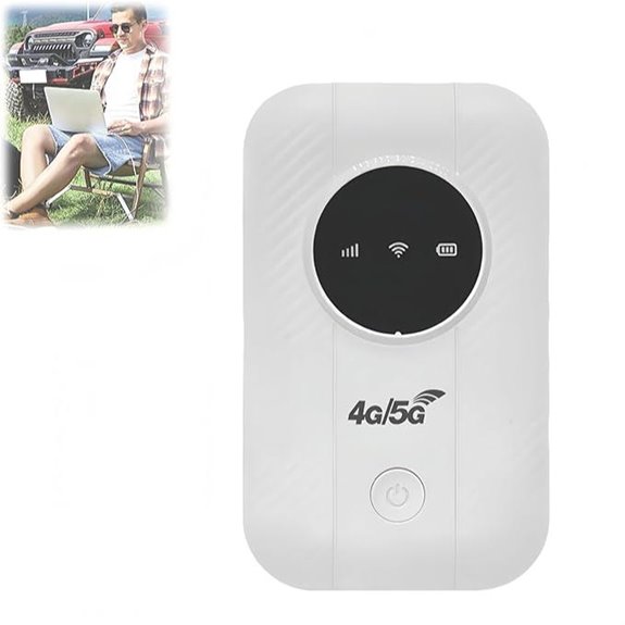 Portable WiFi Hotspot Router for Travel and Outdoor