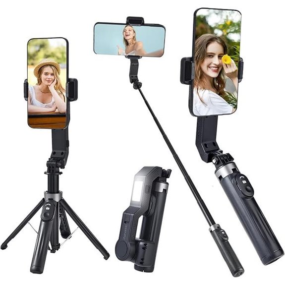 3-in-1 Phone Stabilizer & Tripod for Vlogging