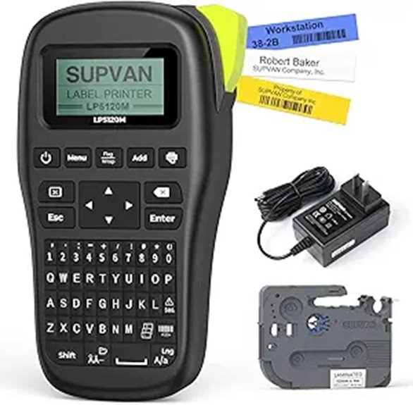 SUPVAN LP5120M Waterproof Thermal Label Maker