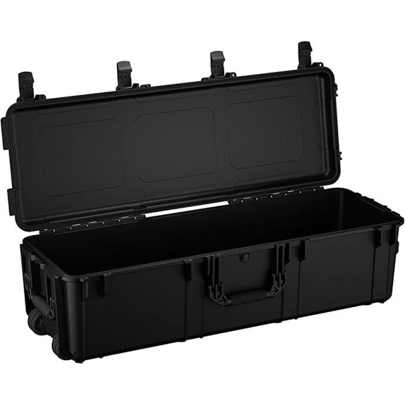 Waterproof Hard Case with Wheels and Lock