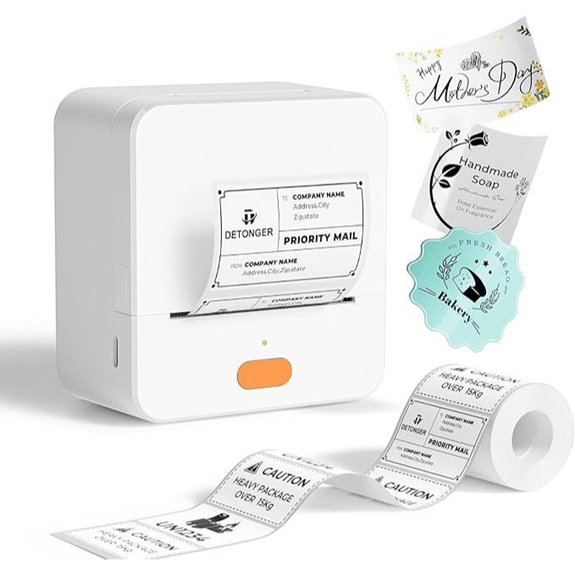 Portable Bluetooth Thermal Label Maker (2-Inch)