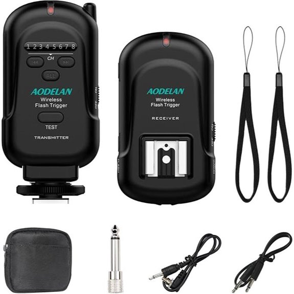 AODELAN Wireless Flash Trigger Set for Cameras