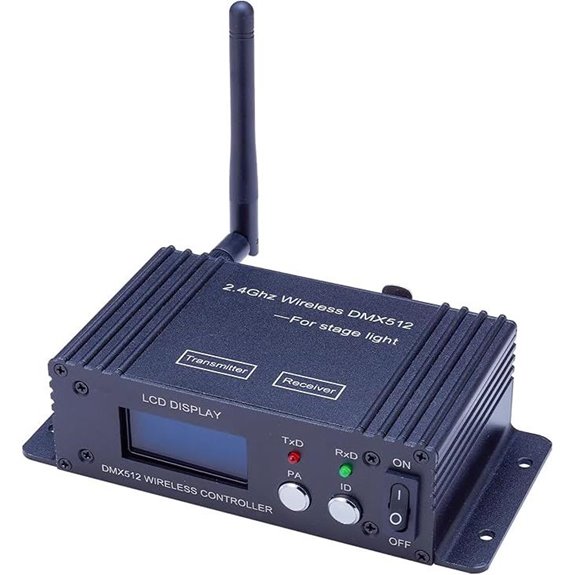 JERRAY Wireless DMX512 Controller with LCD Display