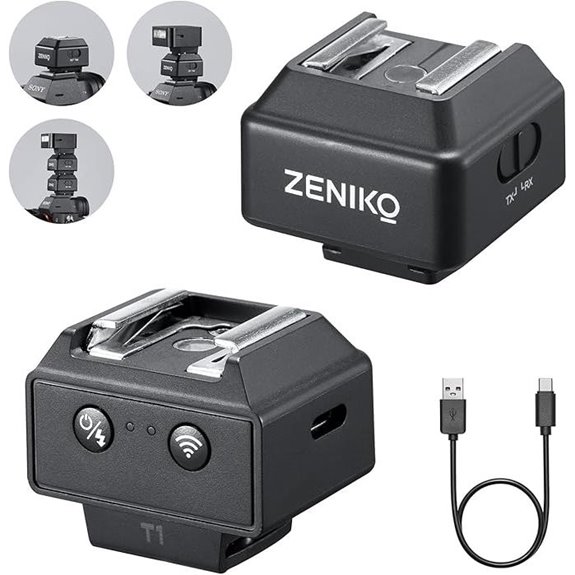 T1 Wireless Mini Flash Trigger for DSLR Cameras