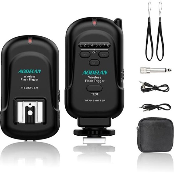 AODELAN Wireless Flash Trigger for Multiple Camera Brands