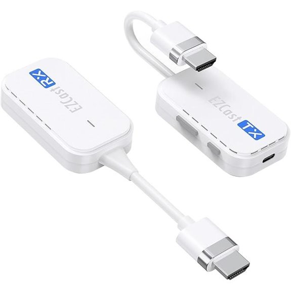 ANGEET Wireless HDMI Extender 50M/165FT Streaming Video