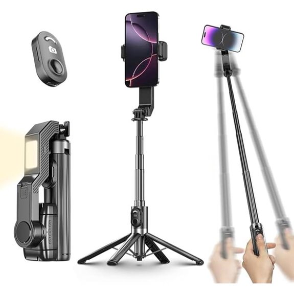 Smartphone Gimbal Stabilizer with Remote for Vlogging