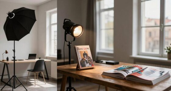 choosing lighting for publishing