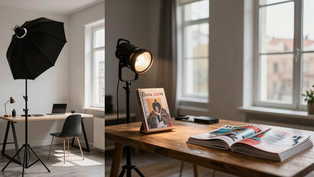 choosing lighting for publishing