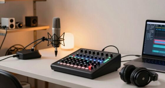 efficient podcast audio setup
