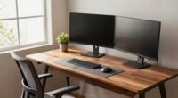 ergonomic organized distraction free