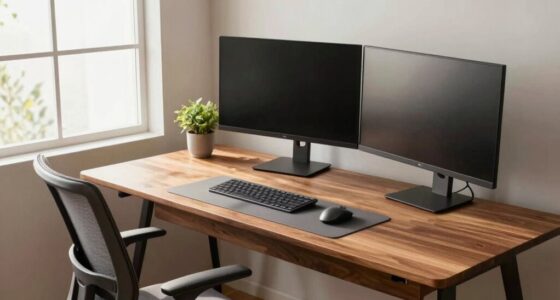 ergonomic organized distraction free