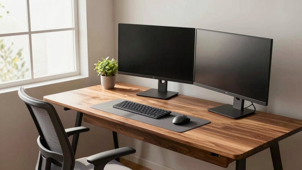 ergonomic organized distraction free