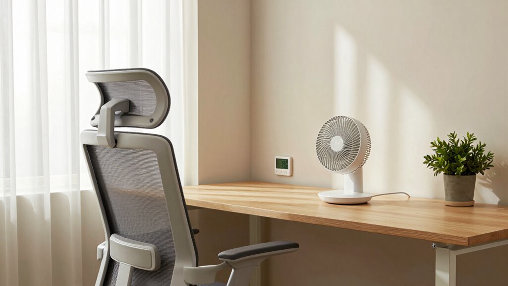 ergonomics and lighting improvements