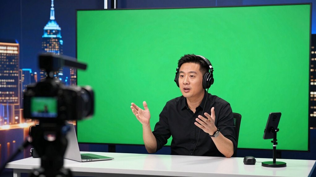 green screens remain essential